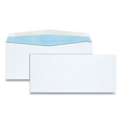 Picture of Business Envelope, #10, Commercial Flap, Gummed Closure, 4.13 x 9.5, White, 500/BoxQUA-90030