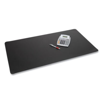 Picture of Rhinolin II Desk Pad with Antimicrobial Product Protection, 17 x 12, BlackAOP-LT912MS