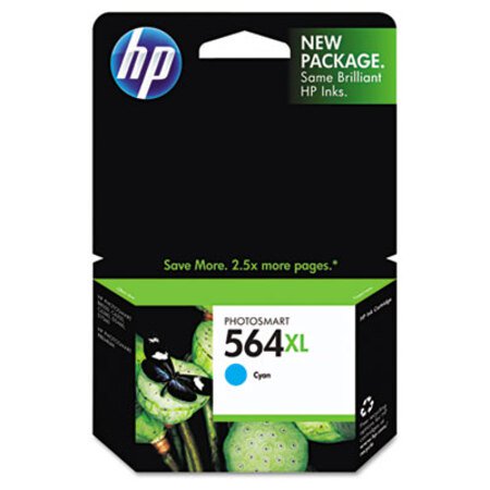 Picture of HP 564XL, (CB323WN) High-Yield Cyan Original Ink CartridgeHEW-CB323WN