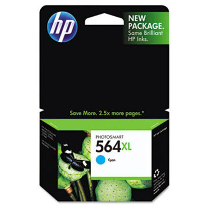 Picture of HP 564XL, (CB323WN) High-Yield Cyan Original Ink CartridgeHEW-CB323WN