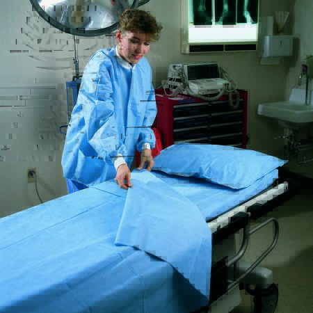 Picture of Pillowcase Standard Blue Disposable67803