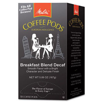 Picture of Coffee Pods, Breakfast Blend Decaf, 18 Pods/BoxMLA-75413
