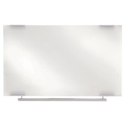 Picture of Clarity Glass Dry Erase Board with Aluminum Trim, Frameless, 48 x 36ICE-31140