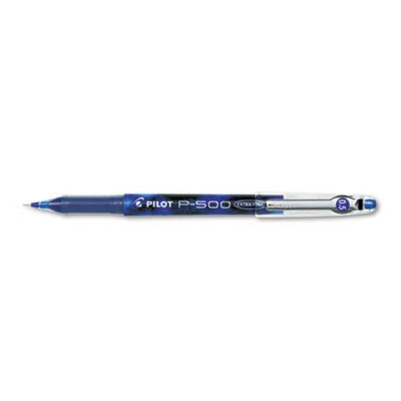 Picture of Precise P-500 Gel Pen, Stick, Extra-Fine 0.5 mm, Blue Ink, Blue Barrel, DozenPIL-38601