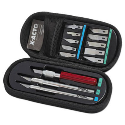 Picture of Knife Set, 3 Knives, 10 Blades, Carrying CaseEPI-X5285