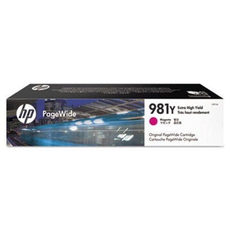 Picture of HP 981Y, (L0R14A) Extra High-Yield Magenta Original PageWide CartridgeHEW-L0R14A