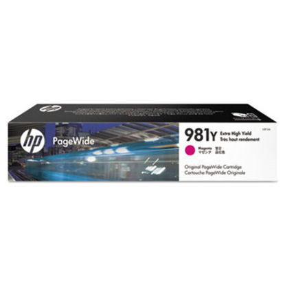 Picture of HP 981Y, (L0R14A) Extra High-Yield Magenta Original PageWide CartridgeHEW-L0R14A