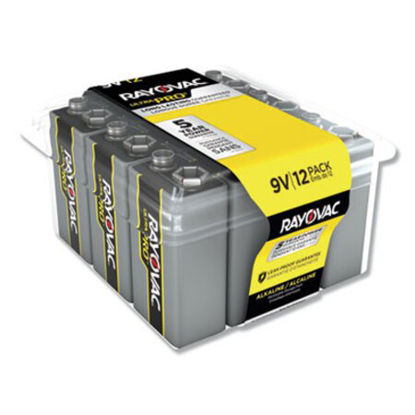 Picture of Ultra Pro Alkaline 9V Batteries, 12/PackRAY-AL9V12PPJ