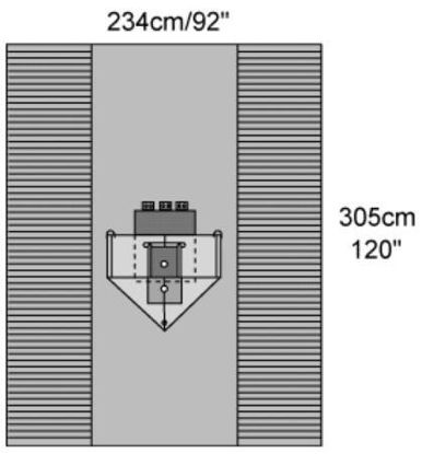 Picture of Orthopedic Drape Dropped Leg Arthroscopy Drape 92 W X 120 L Inch Sterile9414