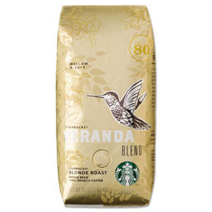 Picture of VERANDA BLEND Coffee, Light Roast, Whole Bean, 1 lb BagSBK-11028510