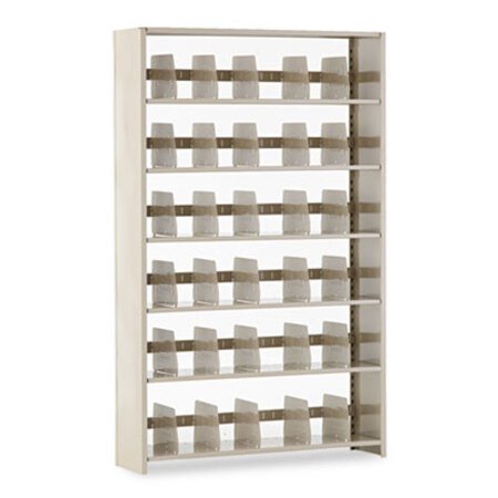 Picture of Snap-Together Steel Six-Shelf Closed Starter Set, 48w x 12d x 76h, SandTNN-127648PCSD