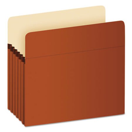 Picture of Standard Expanding File Pockets, 5.25" Expansion, Letter Size, Red Fiber, 10/BoxPFX-1534GOX