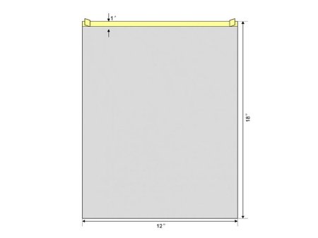 Picture of General Purpose Drape ClearView 12 W X 18 L Inch Sterile1501-1000