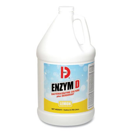 Picture of Enzym D Digester Liquid Deodorant, Lemon, 1 gal Bottle, 4/CartonBGD-1500
