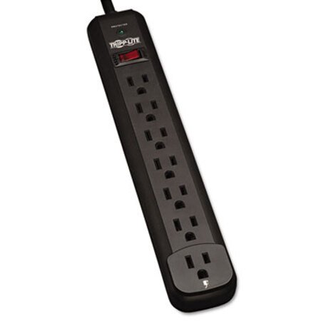 Picture of Protect It! Surge Protector, 7 Outlets, 12 ft Cord, 1080 Joules, BlackTRP-TLP712B
