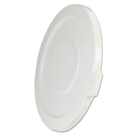 Picture of Round Flat Top Lid, for 32 gal Round BRUTE Containers, 22.25" diameter, WhiteRCP-2631WHI