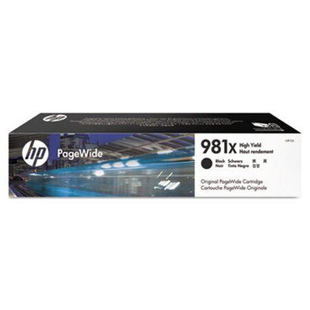 Picture of HP 981X, (L0R12A) High-Yield Black Original PageWide CartridgeHEW-L0R12A