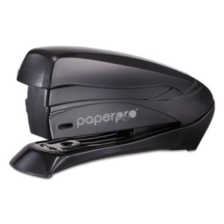 Picture of Inspire Spring-Powered Half-Strip Compact Stapler, 15-Sheet Capacity, BlackACI-1493