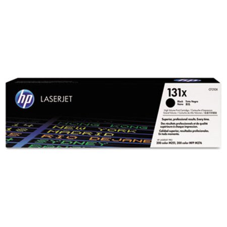 Picture of HP 131X, (CF210X) High-Yield Black Original LaserJet Toner CartridgeHEW-CF210X
