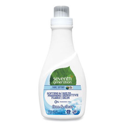 Picture of Natural Liquid Fabric Softener, Free and Clear, 42 Loads, 32 oz Bottle, 6/CartonSEV-22833