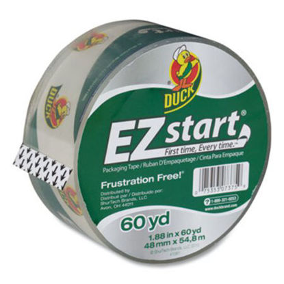 Picture of EZ Start Premium Packaging Tape, 3" Core, 1.88" x 60 yds, ClearDUC-CS60C