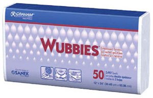 Picture of Procedure Towel Wubbies® 12 W X 24 L Inch White NonSterile781200