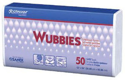 Picture of Procedure Towel Wubbies® 12 W X 24 L Inch White NonSterile781200