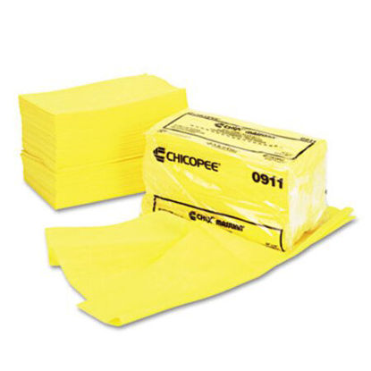 Picture of Masslinn Dust Cloths, 24 x 24, Yellow, 50/Bag, 2 Bags/CartonCHI-0911