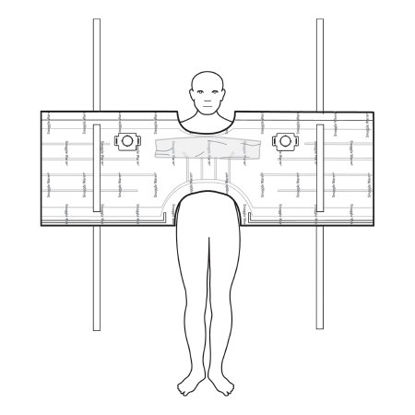 Picture of Forced Air Warming Blanket Snuggle Warm® 80 W X 30 L Inch NonWovenSWU-2010