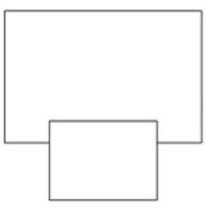 Picture of Table Cover 73-3/4 W X 110 L Inch / Skirt:60 X 44 Inch Overhead Table89641