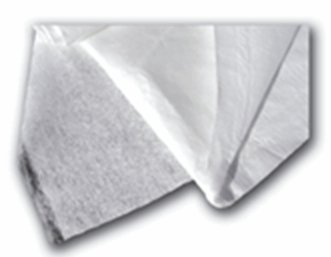 Picture of Mortuary Sheet Flat 24 X 72 Inch White Liquid Lock Material / Plastic DisposableMBS2572-5