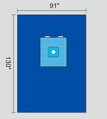 Picture of Orthopedic Drape Century Extremity Drape 91 W X 130 L Inch Sterile1222-8411