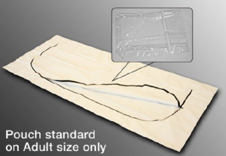 Picture of Post Mortem Bag EnviroMed-Bag® 24 W X 48 L Inch Child Size Olefin Film Zipper Closure, Envelope StyleEMD2-2448A