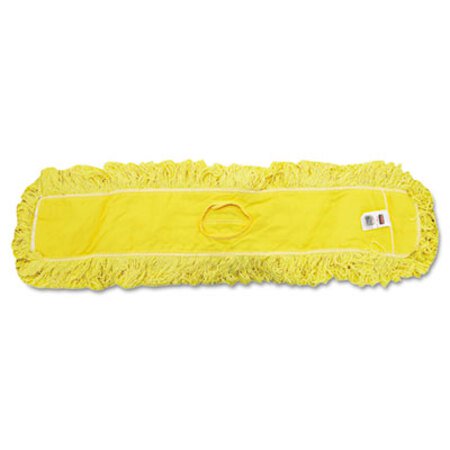 Picture of Trapper Commercial Dust Mop, Looped-end Launderable, 5" x 36", YellowRCP-J15500YEL