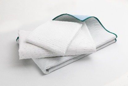 Picture of Bed Sheet Set DermaTherapy® Pillowcase, Fitted Sheet, 2 Underpads 20 X 30 Inch Pillowcase, 37 X 78 X 16 Inch Fitted Sheet, 34 X 45 Inch Underpads White Reusable178MK100