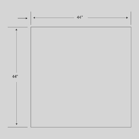 Picture of Warmer Drape 44 X 44 Inch Heavy-Duty Polyurethane1222-3100