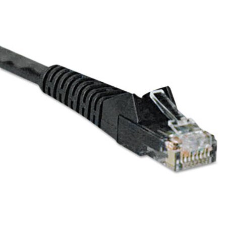 Picture of Cat6 Gigabit Snagless Molded Patch Cable, RJ45 (M/M), 14 ft., BlackTRP-N201014BK