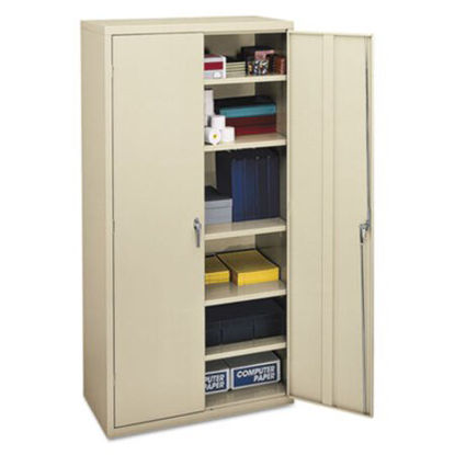Picture of Assembled Storage Cabinet, 36w x 18 1/8d x 71 3/4h, PuttyHON-SC1872L