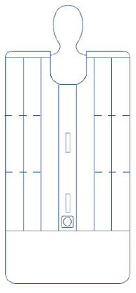 Picture of Forced Air Warming Blanket 3M™ Bair Hugger™ 91 W X 213 L cm Polypropylene Cover 150 gm31500