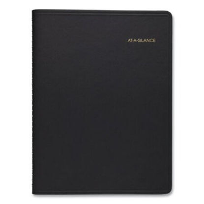 Picture of Weekly Planner Ruled for Open Scheduling, 8.75 x 6.75, Black, 2022AAG-7085505