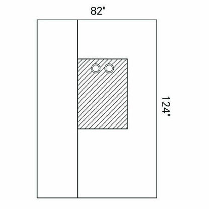 Picture of Cardiovascular Drape Femoral Angiography Drape 82 W X 124 L Inch Sterile89462