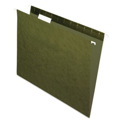 Picture of Standard Green Hanging Folders, Letter Size, 1/5-Cut Tab, Standard Green, 25/BoxPFX-81602