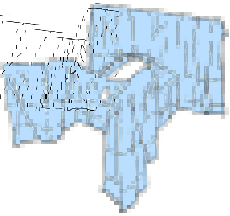 Picture of Obstetrics / Gynecology Drape 3M™ Steri-Drape™ Abdominal-Perineal Laparoscopy Drape 89 W X 72 W X 112 L Inch1032