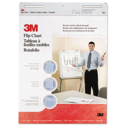 Picture of Professional Flip Chart, 25 x 30, White, 40 Sheets, 2/CartonMMM-570
