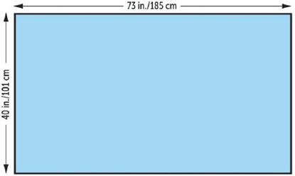 Picture of General Purpose Drape Medium Drape 40 W X 73 L Inch NonSterile47618NS