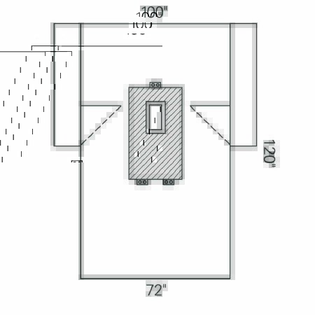 Picture of Abdominal Drape Laparotomy Drape 100 W X 72 W X 120 L Inch Sterile89282