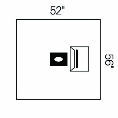 Picture of EENT Drape Basic Ophthalmic Drape 52 W X 56 L Inch Sterile89305