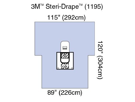 Picture of Orthopedic Drape Pack 3M™ Steri-Drape™1195