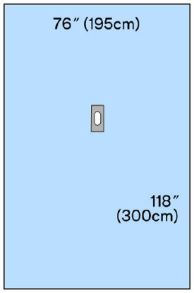 Picture of Orthopedic Drape 3M™ Steri-Drape™ Hand and Foot Drape 77 W X 118 L Inch Sterile9054