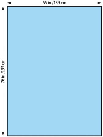 Picture of General Purpose Drape Large Drape 55 W X 76 L Inch NonSterile47621NS